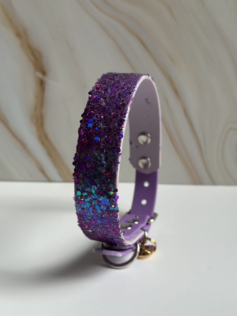 Glitterhalsband
