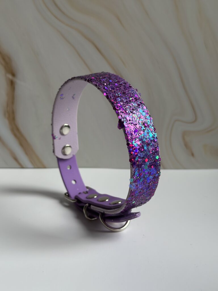 Glitterhalsband