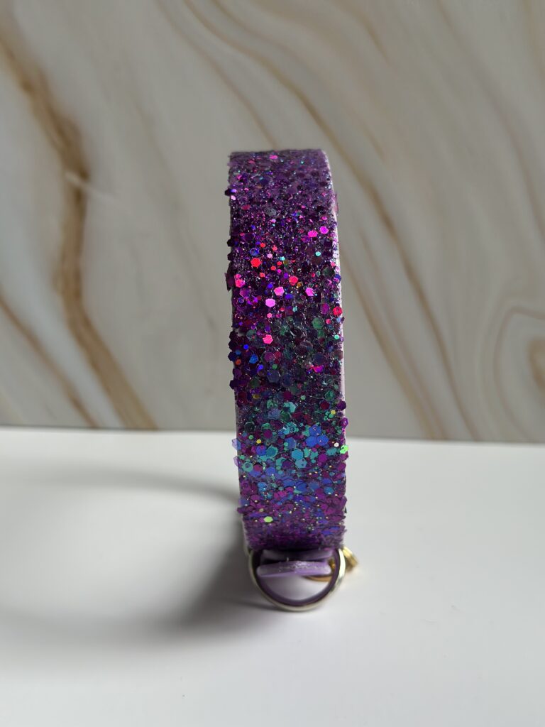 Glitterhalsband