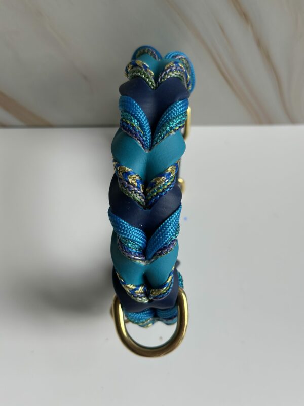 Gevlochten biothane halsband - Image 3