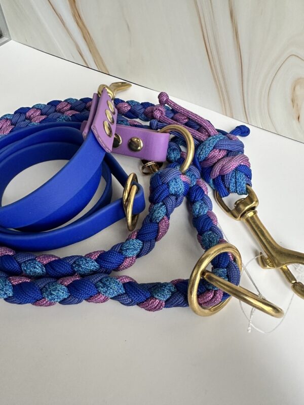 Paracord x biothane lijn handsfree - Afbeelding 3