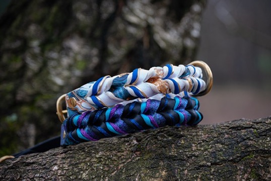 Configurator gevlochten biothane halsband - Afbeelding 4