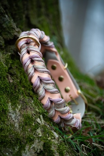 CUSTOM - Gevlochten biothane halsband - Afbeelding 13